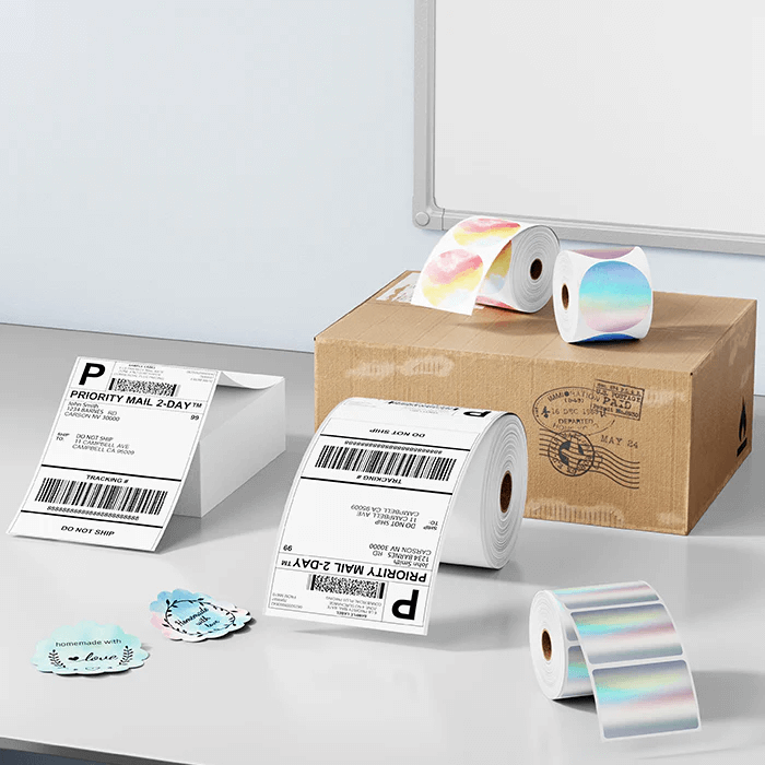 thermalabel shipping label printer label sticker types